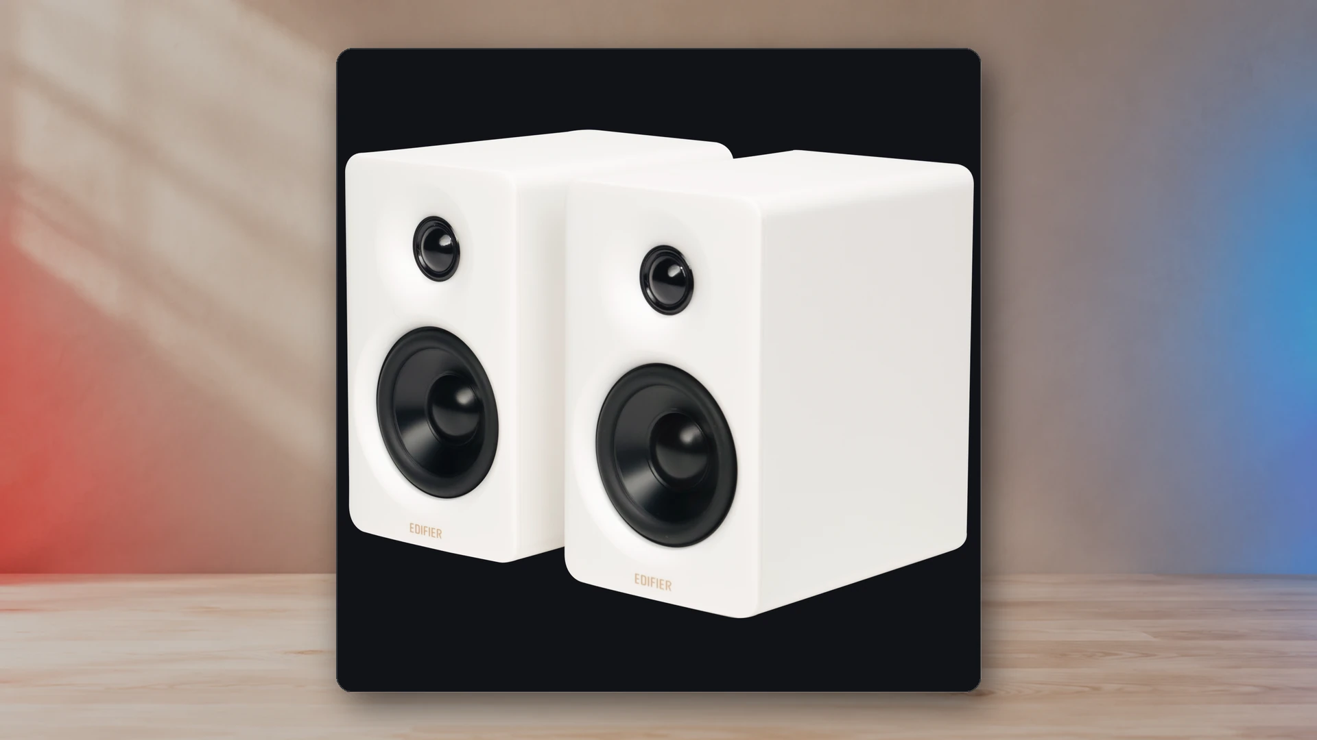 Edifier M60, R1280DB, and R1700BT speaker families presented as real products