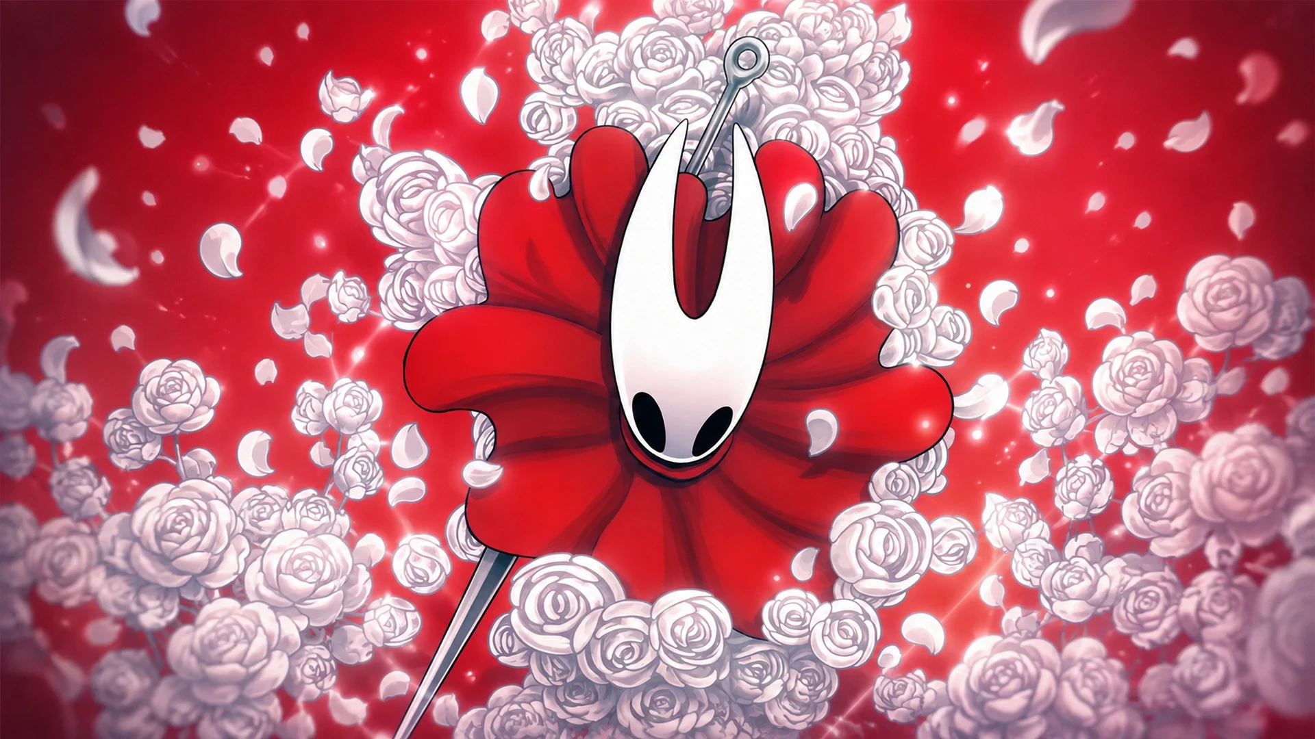 Hornet in official Hollow Knight Silksong artwork
