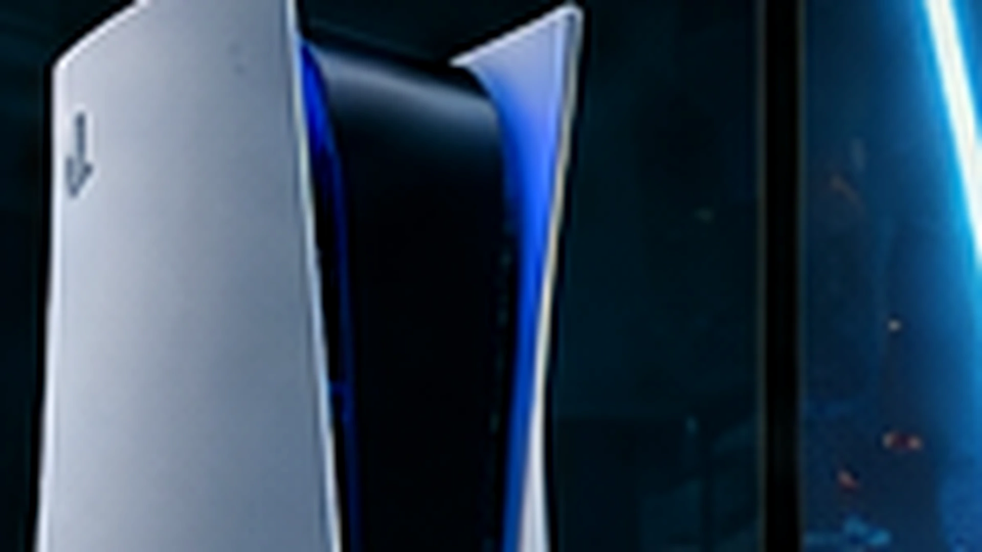 PlayStation logo above physical game discs and a digital console interface, representing Sony ending disc production for new PlayStation games in 2028