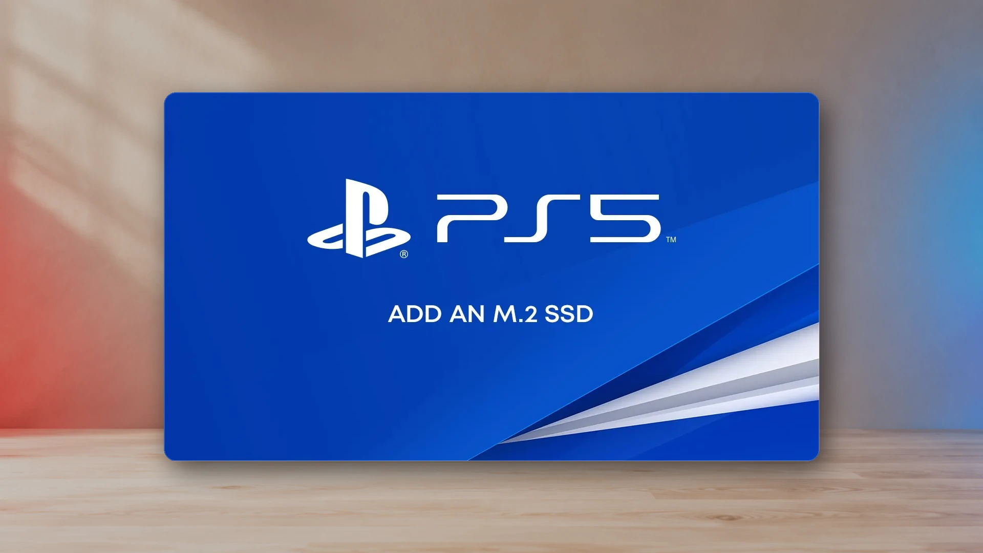 A real PS5 M.2 SSD installation area and compatible solid-state drive