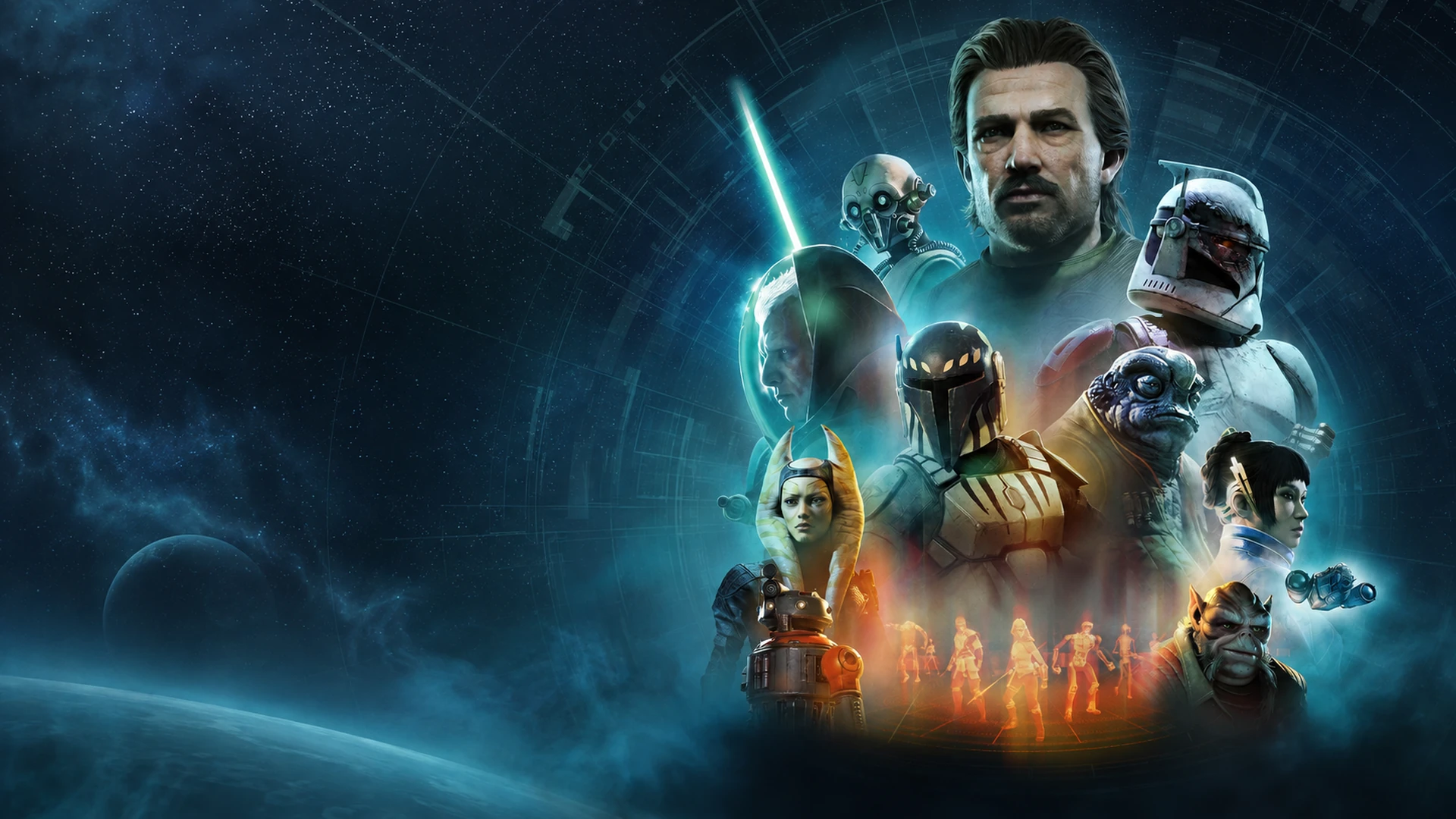 Official Star Wars Zero Company squad artwork