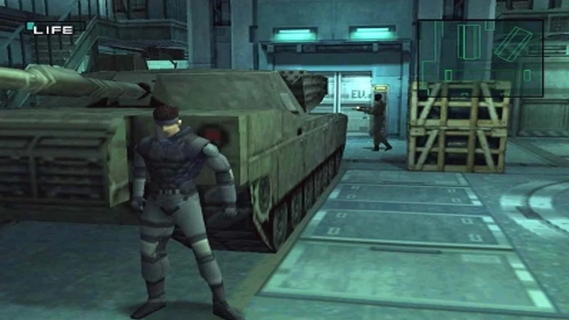 Metal Gear Solid PlayStation One game artwork